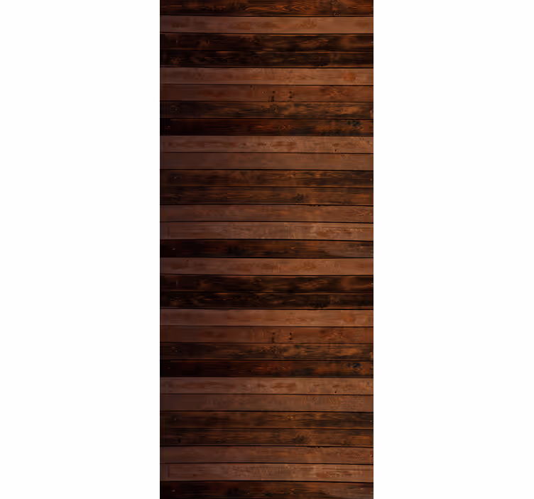 Estor enrollable rústico patrón de listones de madera - TenVinilo