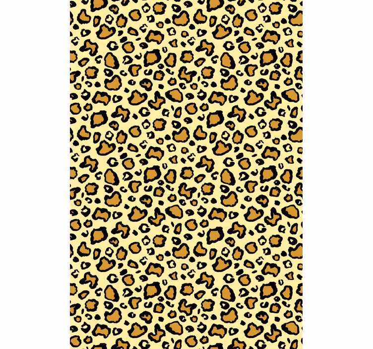 Estor enrollable animales tema de manchas de leopardo - TenVinilo