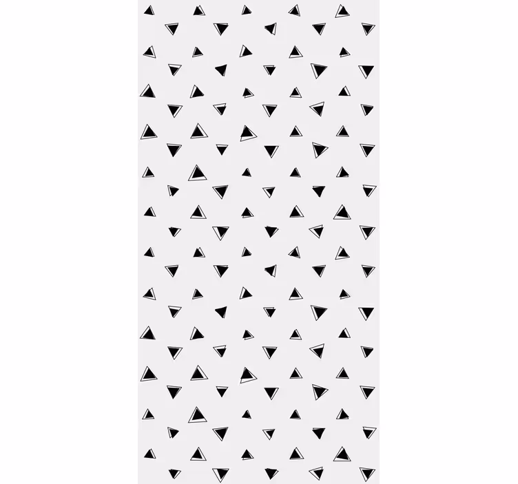 Estor enrollable textura diseño de patrón triangular - TenVinilo
