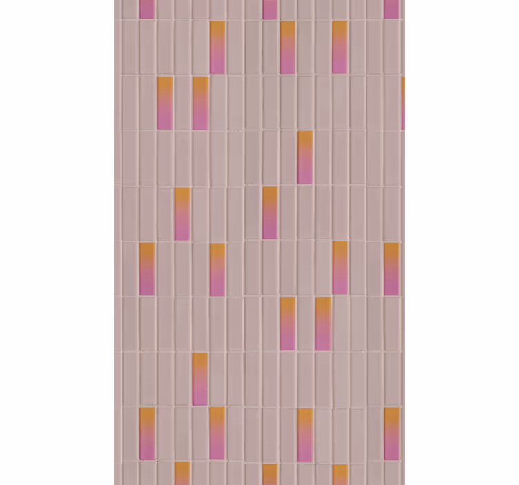 Estor enrollable textura patrón rosa degradado - TenVinilo