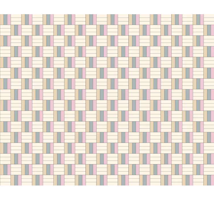 Estor enrollable textura composición de temática geométrica - TenVinilo