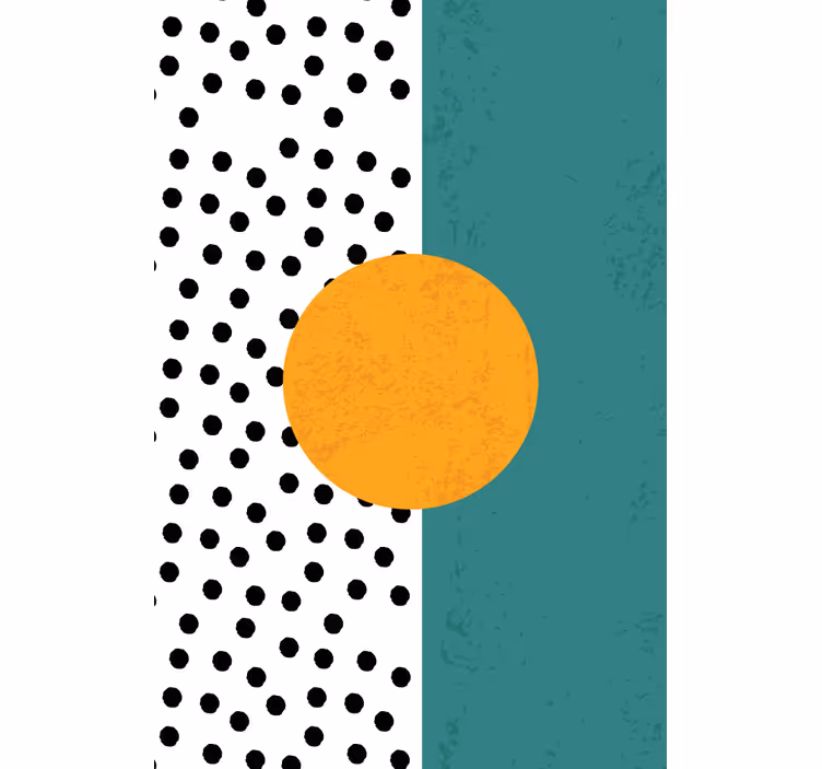 Estor enrollable moderno diseño de puntos contemporáneo - TenVinilo