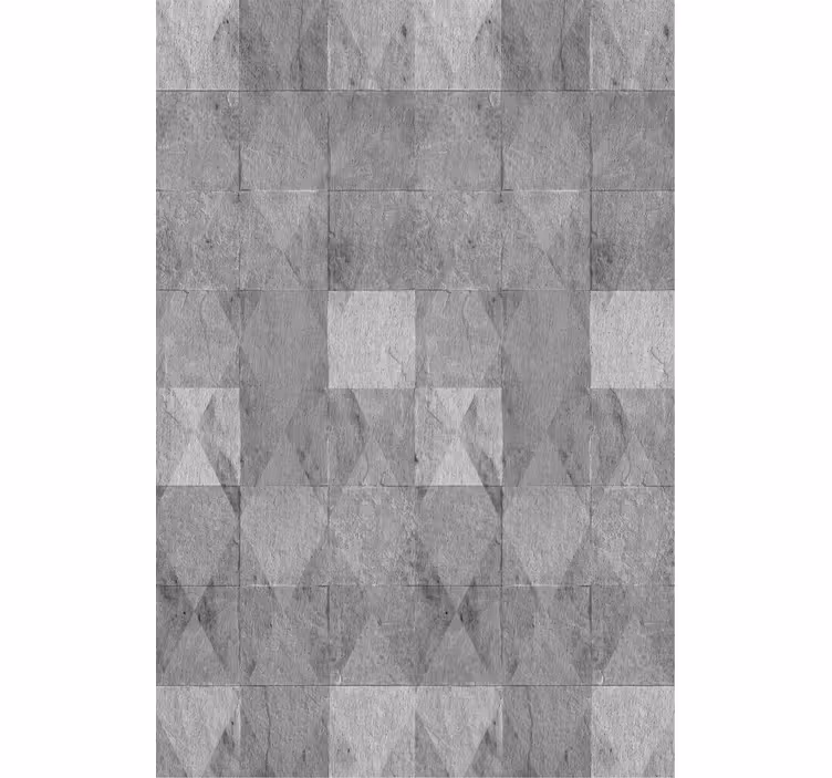 Estor enrollable textura patrón geométrico gris - TenVinilo