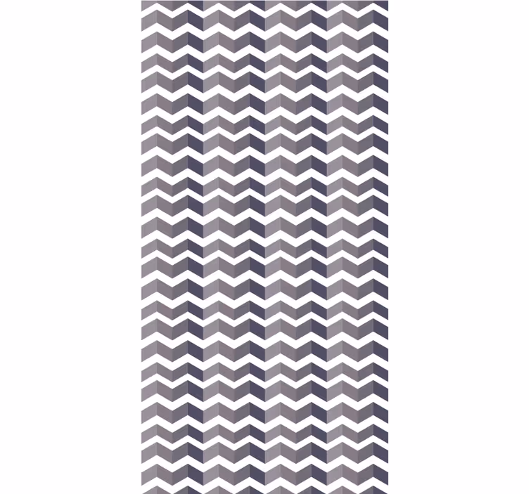 Estor enrollable textura tendencia del patrón chevron - TenVinilo