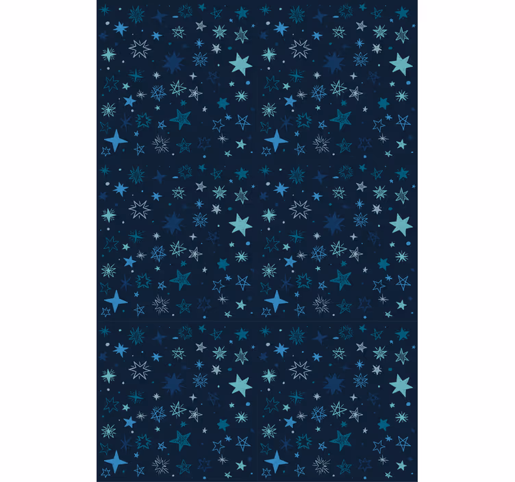 Estor enrollable infantil cielo celestial vespertino - TenVinilo