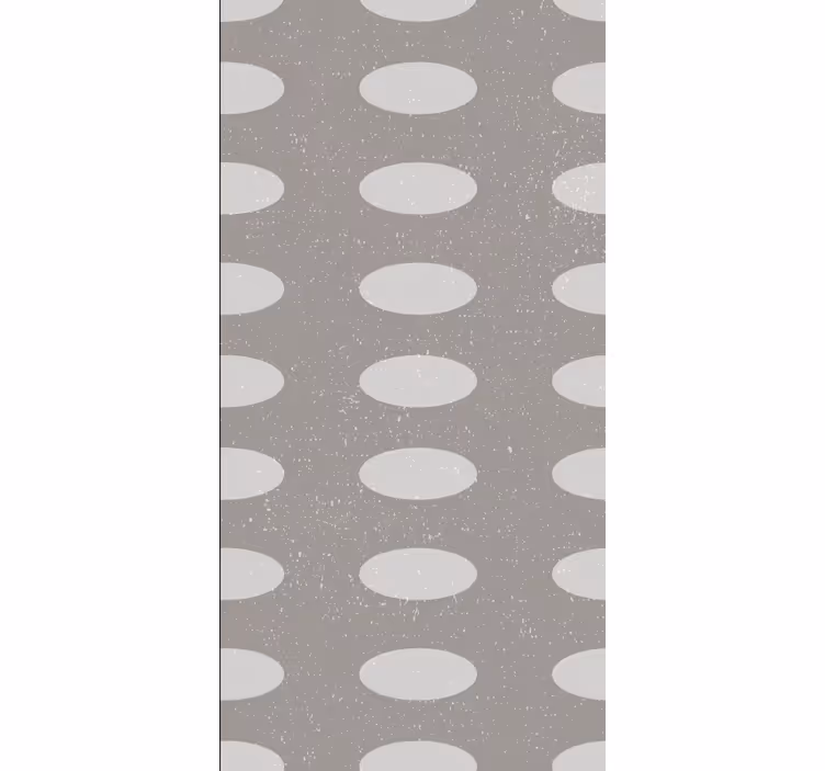 Estor enrollable textura elementos de patrón ovalado - TenVinilo