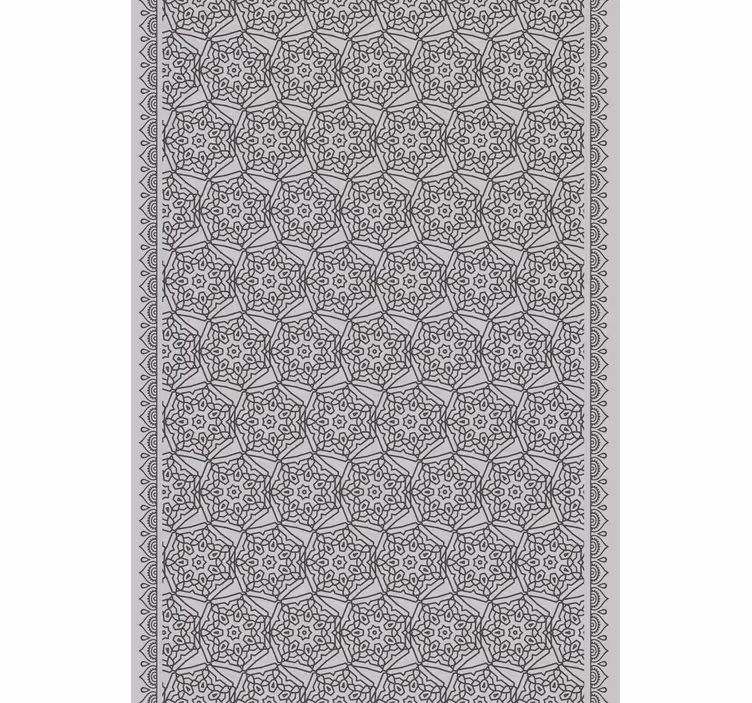 Estor enrollable textura patrón geométrico intrincado - TenVinilo