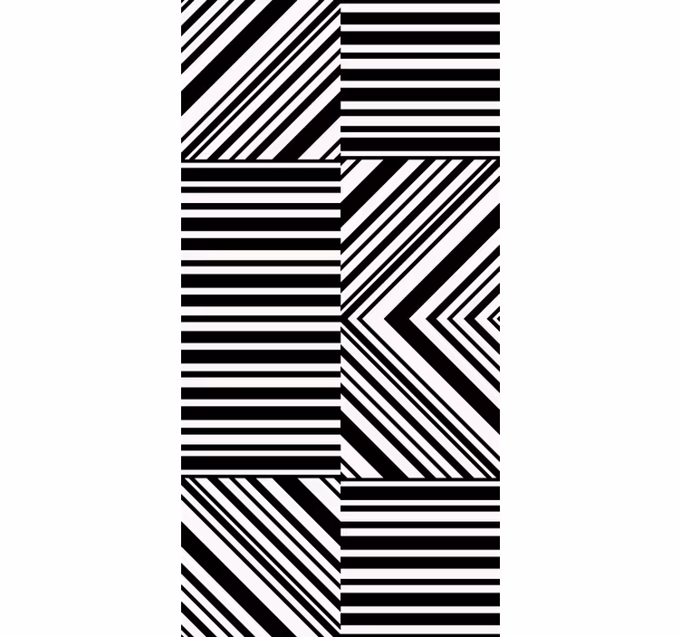Estor enrollable textura patrones geométricos lineales - TenVinilo