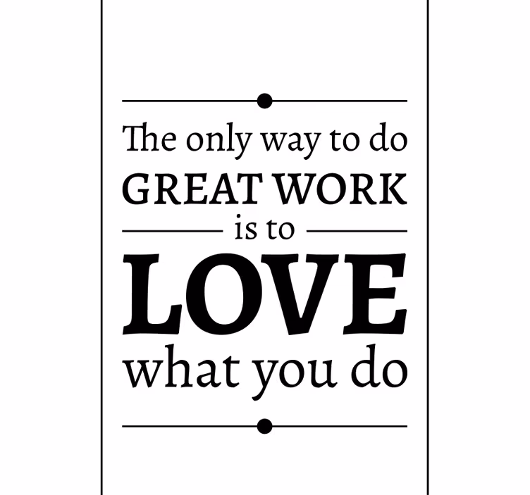 Estor original love what you do - TenVinilo