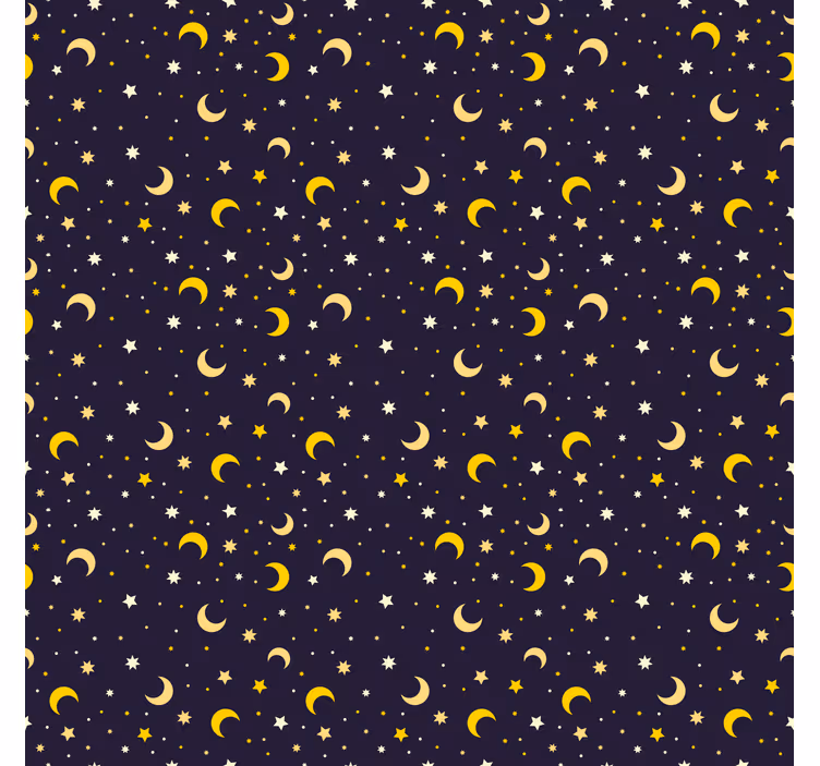 Estor habitación infantil estrellas nocturnas - TenVinilo