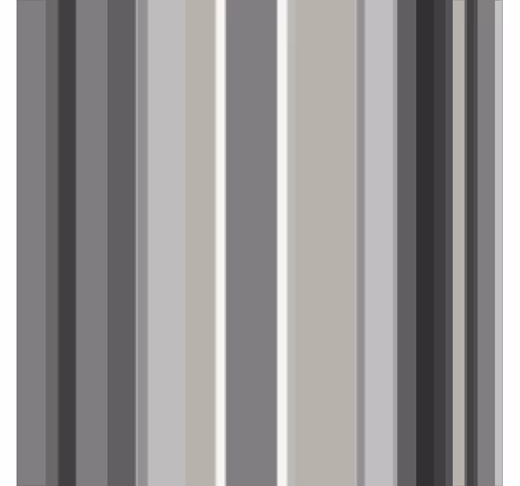 Estor enrollable salón patrón gris rayado - TenVinilo