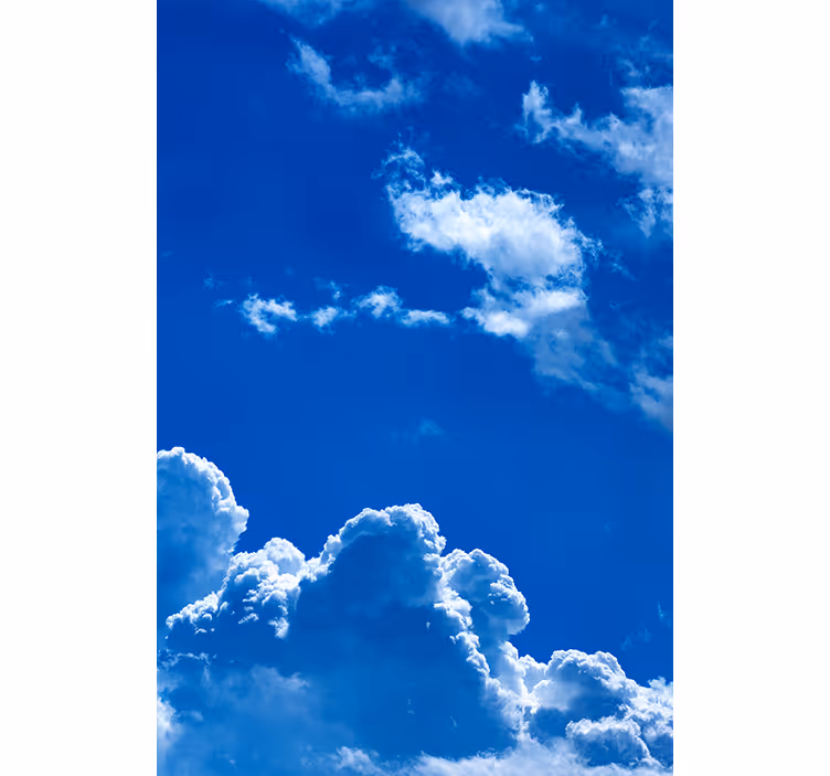 Estor enrollable nubes escena de cielo sereno - TenVinilo