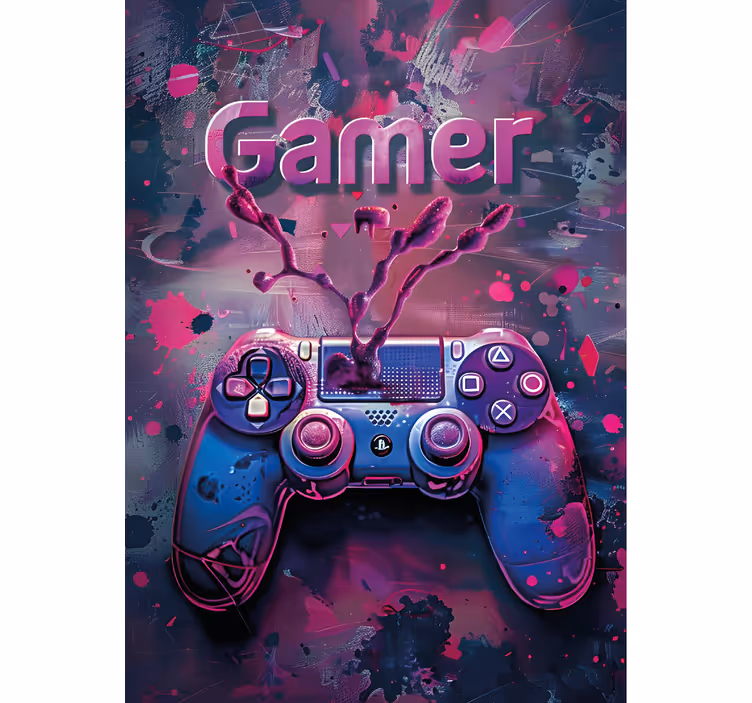 Estor enrollable gamer efecto 3d - TenVinilo