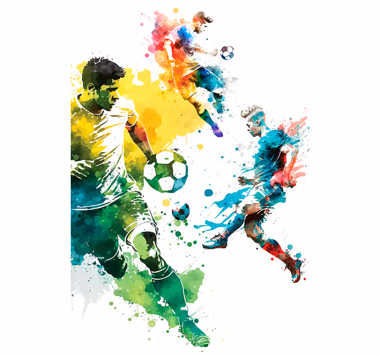Estor enrollable fútbol deporte en acción - TenVinilo