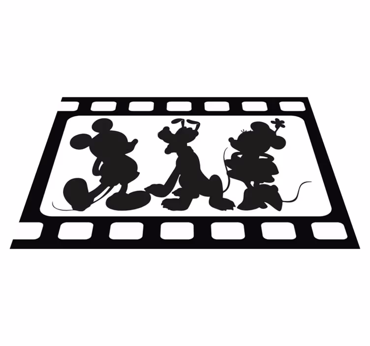 Mantel individual infantil Mickey y minney y pluto - TenVinilo