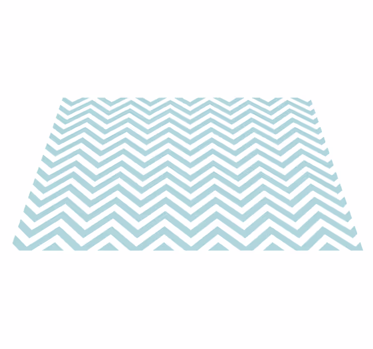 Mantel individual patrón superficie estilo chevron - TenVinilo