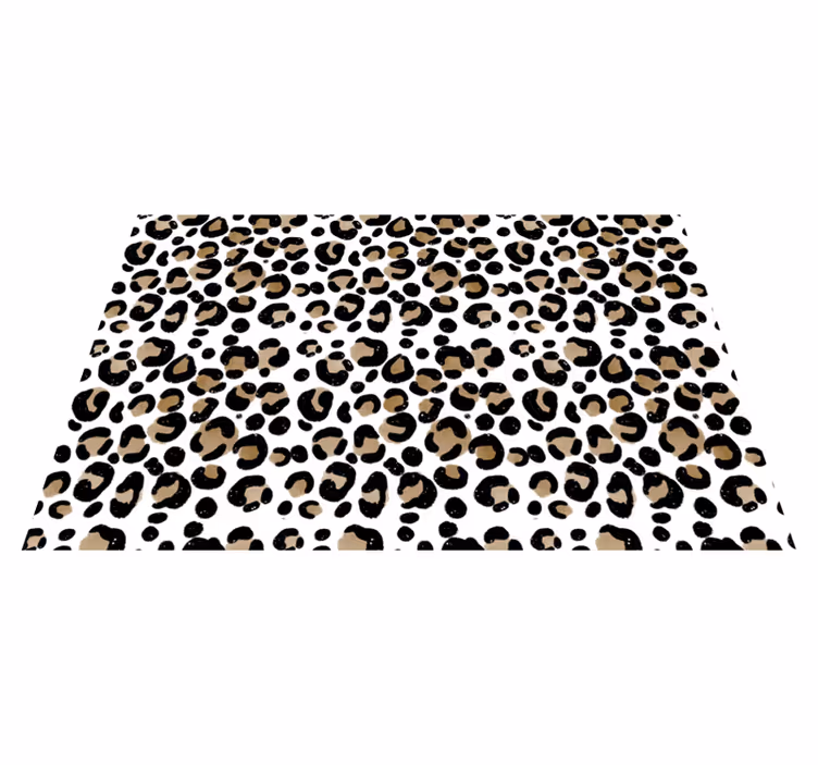 Mantel individual patrón leopardo - TenVinilo