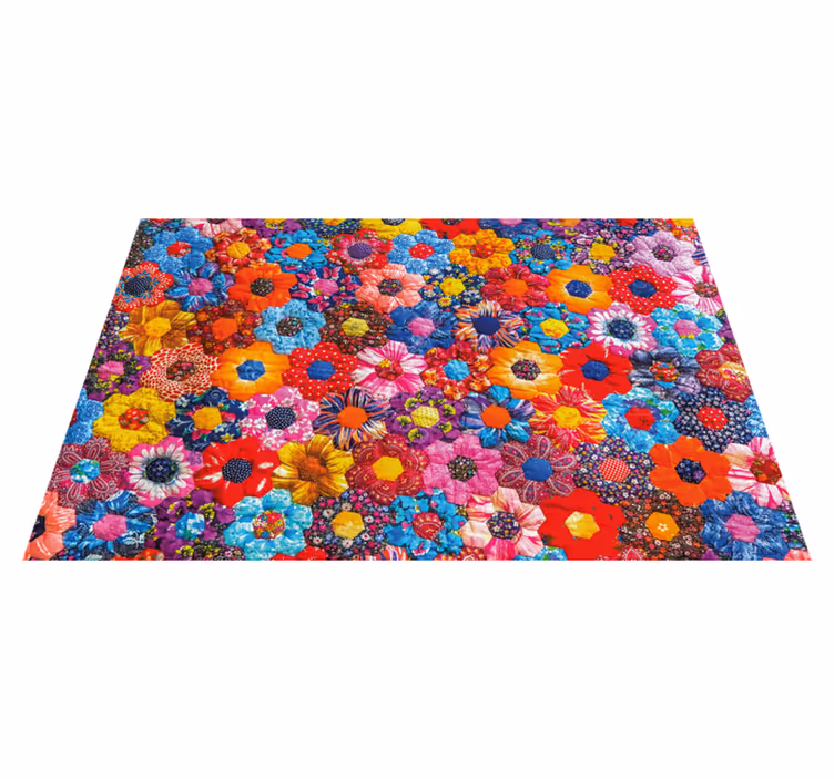 Mantel individual original arreglo floral vivo - TenVinilo