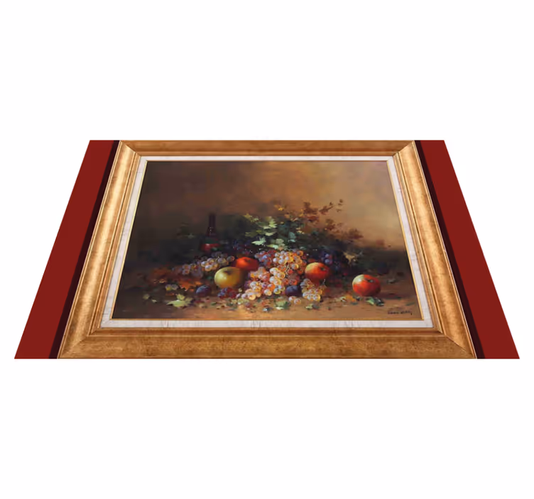 Mantel individual original arreglo de frutas - TenVinilo