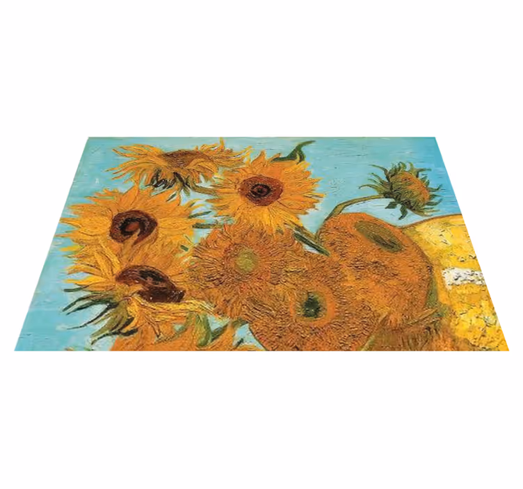 Mantel individual original vibrancia de girasol - TenVinilo