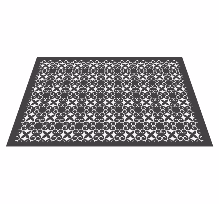 Mantel individual patrón alfombra elegante - TenVinilo