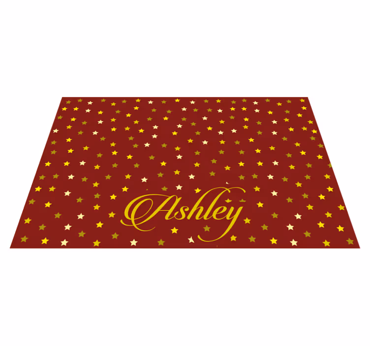 Mantel individual personalizable platter estrellado - TenVinilo