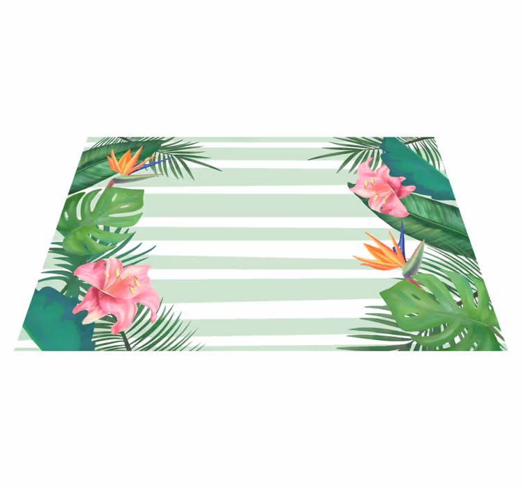 Mantel individual original hoja tropical - TenVinilo