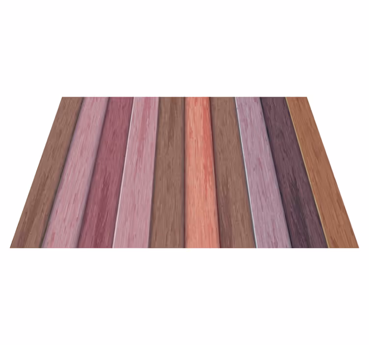Mantel individual patrón rayas de madera - TenVinilo