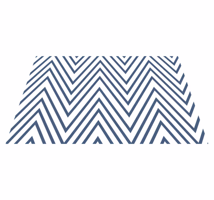 Mantel individual moderno patrón chevron elegante - TenVinilo