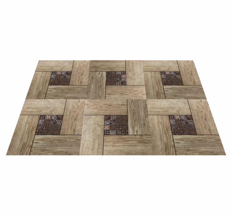 Mantel individual patrón superficie madera - TenVinilo