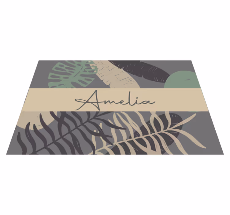 Mantel Individual Boho Estyle Jungle - TenVinilo