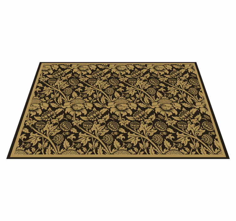 Mantel individual elegante elegancia botánica - TenVinilo