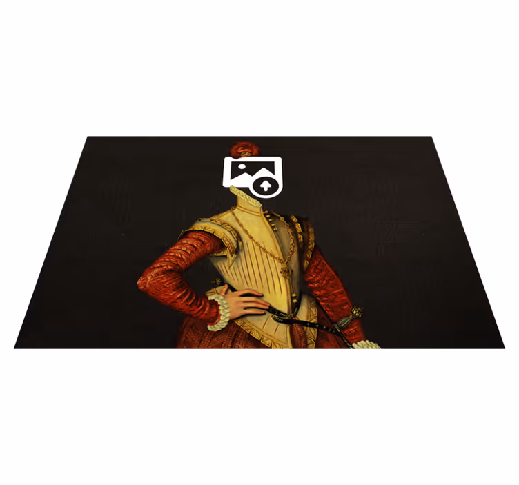 Mantel individual elegante perro aristócrata - TenVinilo