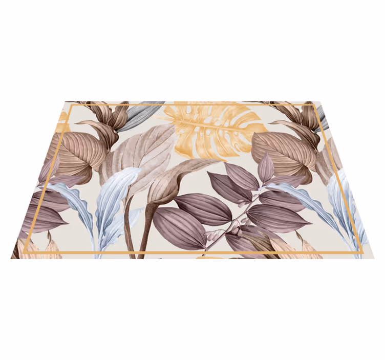 Mantel individual casa tropical plants XXL - TenVinilo