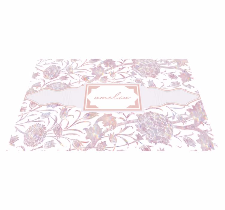 Mantel individual personalizable Custom Thistle - TenVinilo