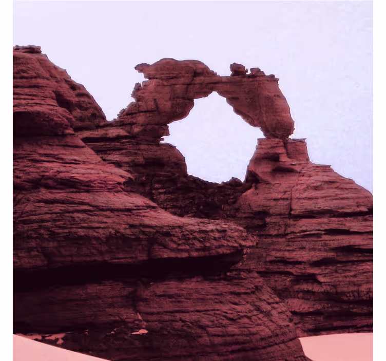 Fotomural desierto fotografía estética de arenisca - TenVinilo