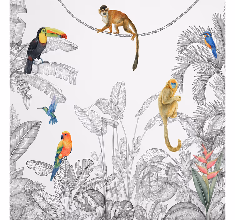 Fotomural selva tropical - TenVinilo