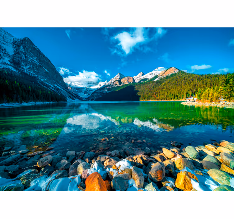 Papel pintado paisaje montañas Tatry - TenVinilo