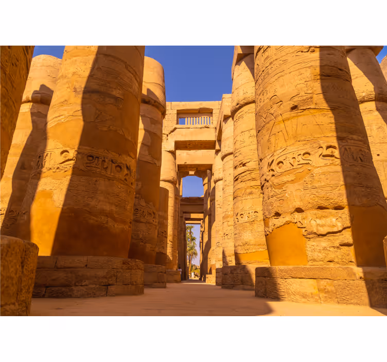 Fotomural ciudad columnas del templo histórico - TenVinilo