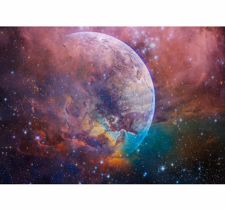 Fotomural espacio escena de nebulosa celestial - TenVinilo