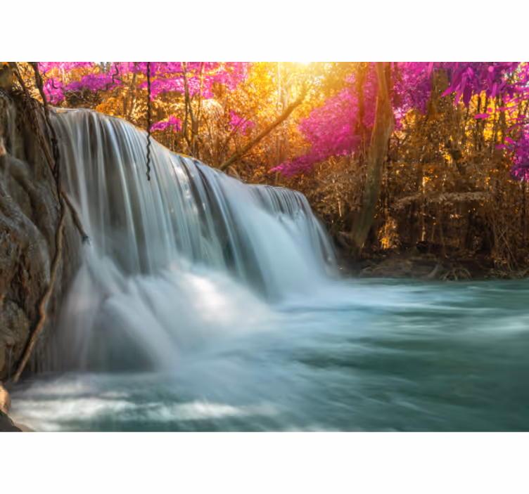 Fotomural cascada gran cascada del arroyo - TenVinilo