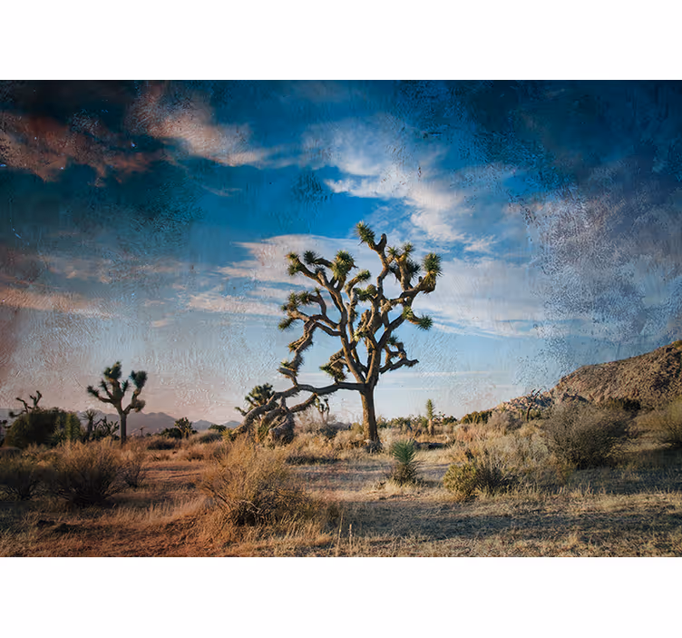 Fotomural naturaleza paisaje del árbol de josué - TenVinilo