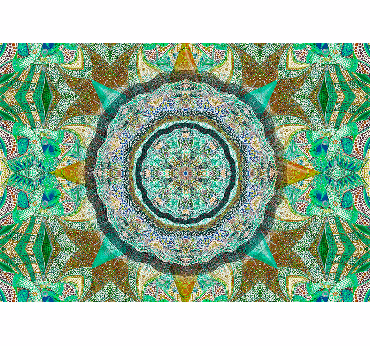 Fotomural mandala arreglo mandala complejo - TenVinilo