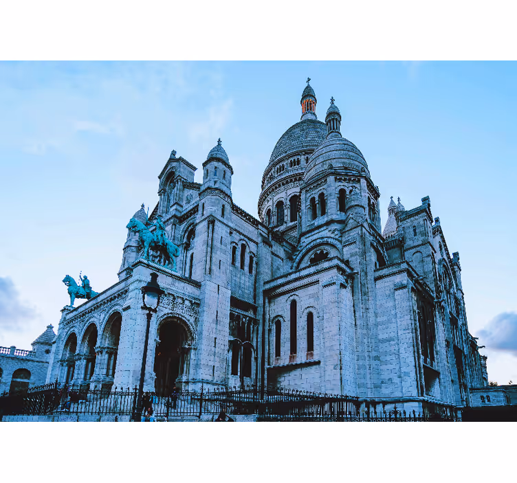 Fotomural París basílica del sagrado corazón - TenVinilo