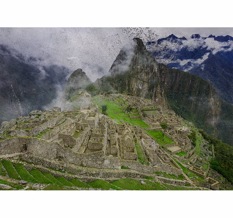 Fotomural ciudad machu picchu ruinas - TenVinilo