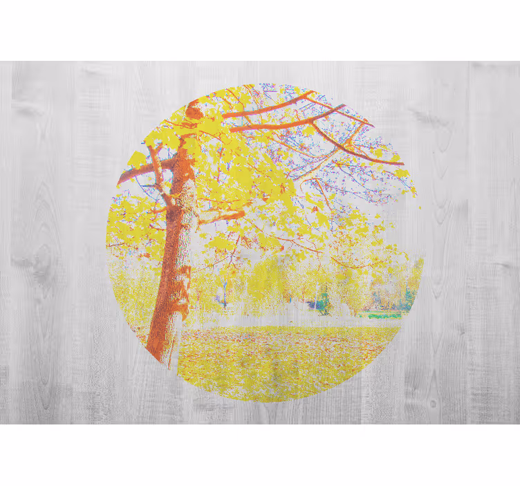 Fotomural naturaleza escena de árbol en otoño - TenVinilo