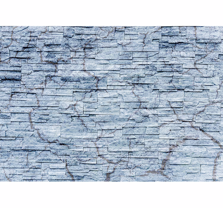 Mural de pared piedra superficie de pizarra texturizada - TenVinilo
