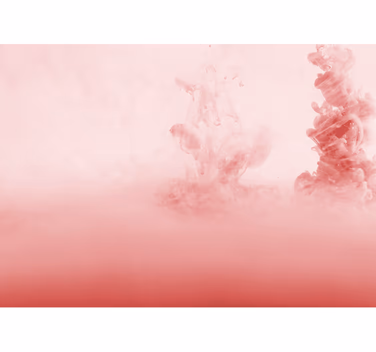 Fotomural abstracto densa nube rosa - TenVinilo