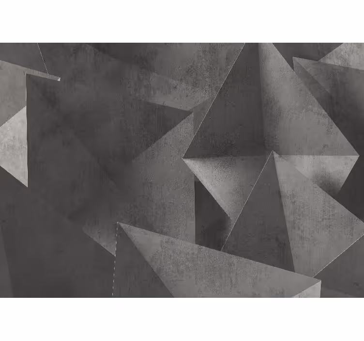 Fotomural abstracto patrón de formas geométricas - TenVinilo