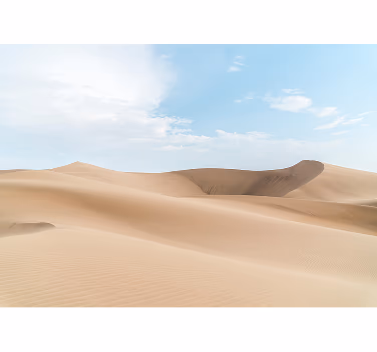 Fotomural desierto dunas de arena serenas - TenVinilo